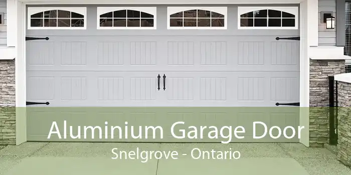 Aluminium Garage Door Snelgrove - Ontario
