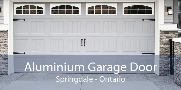 Aluminium Garage Door Springdale - Ontario