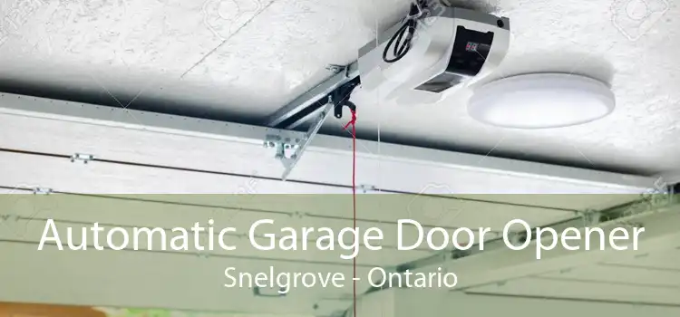 Automatic Garage Door Opener Snelgrove - Ontario