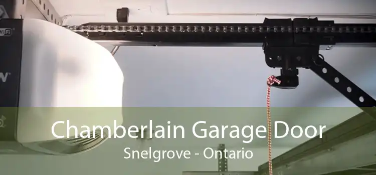 Chamberlain Garage Door Snelgrove - Ontario