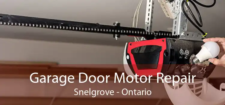 Garage Door Motor Repair Snelgrove - Ontario