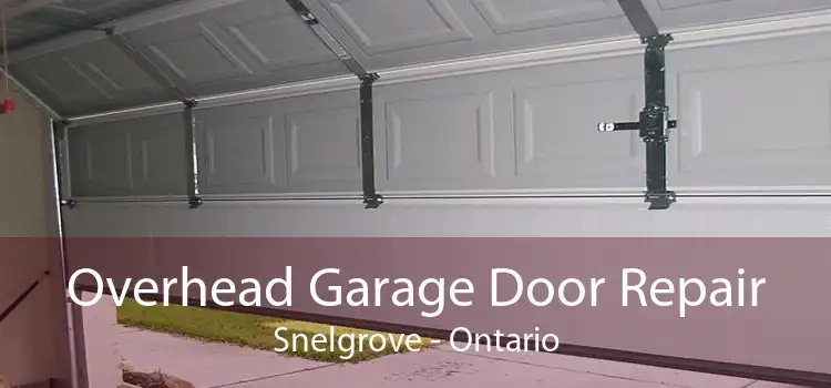 Overhead Garage Door Repair Snelgrove - Ontario