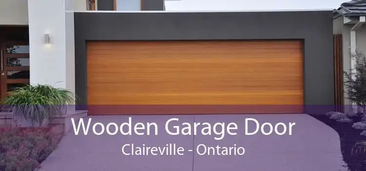 Wooden Garage Door Claireville - Ontario